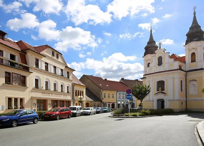 Pansky Dum ゲストハウス ロジュミタール・ポト・トジェムシーネム